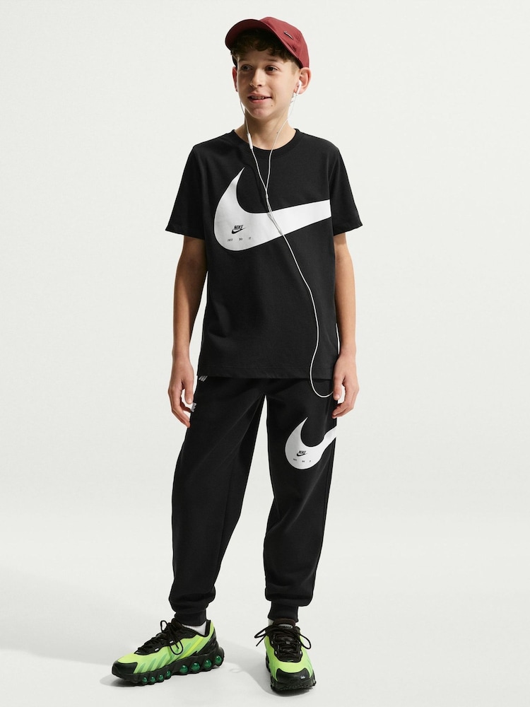 Nike Black/White Energy Graphic T-Shirt - Image 1 of 5