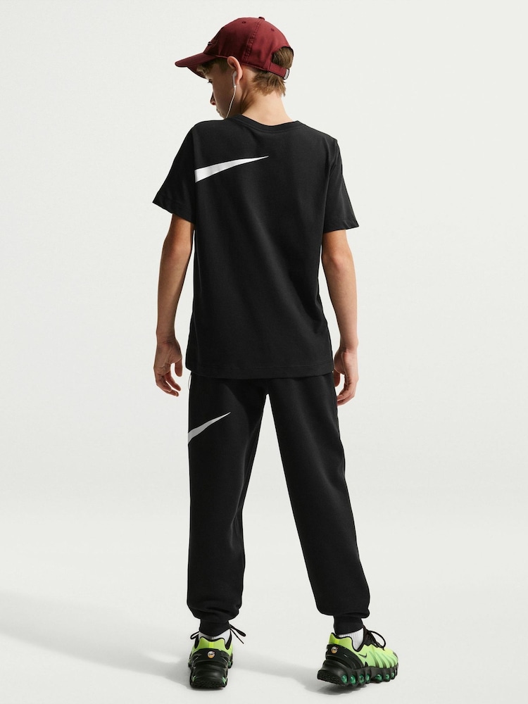 Nike Black/White Energy Graphic T-Shirt - Image 2 of 5