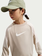 Бежевий - Nike Crew and Shorts Tracksuit - Image 3 of 7