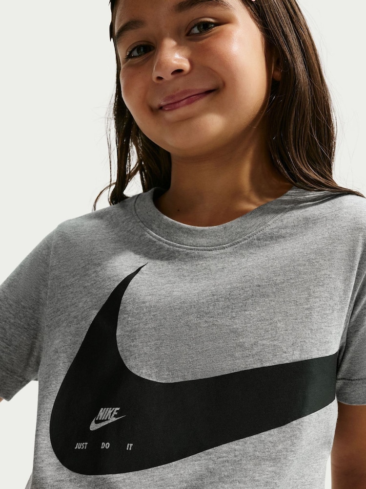Nike Dark Grey Heather Energy Graphic T-Shirt - Image 5 of 5