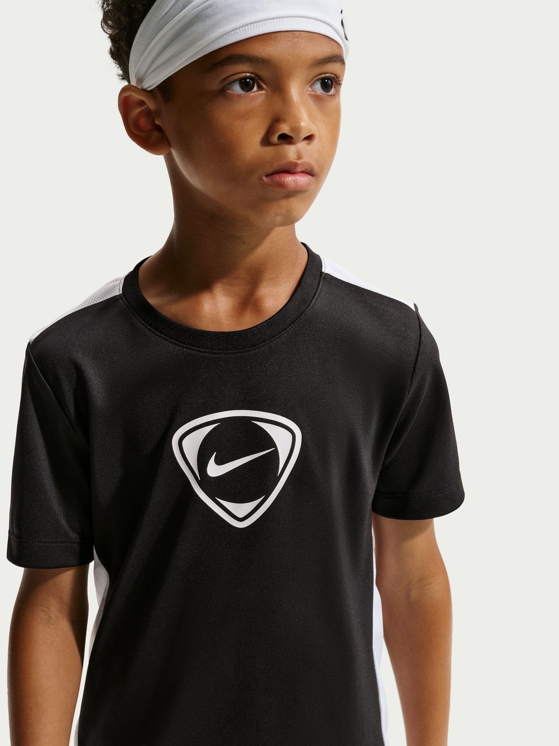 Buy Nike Black & White Short Sleeve Top from Next Switzerland
