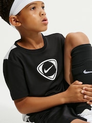 Nike Black & White Short Sleeve Top - Image 4 of 5