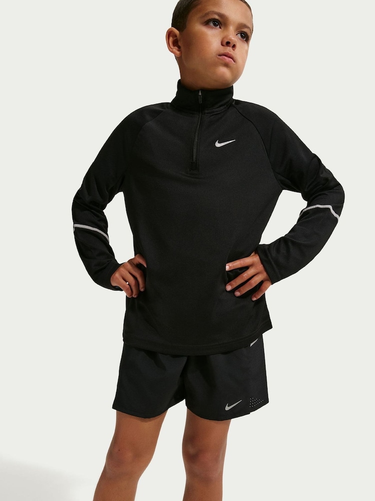 Juoda - Nike Miler Dri-FIT treniruočių šortai - 5 paveikslėlis iš 5