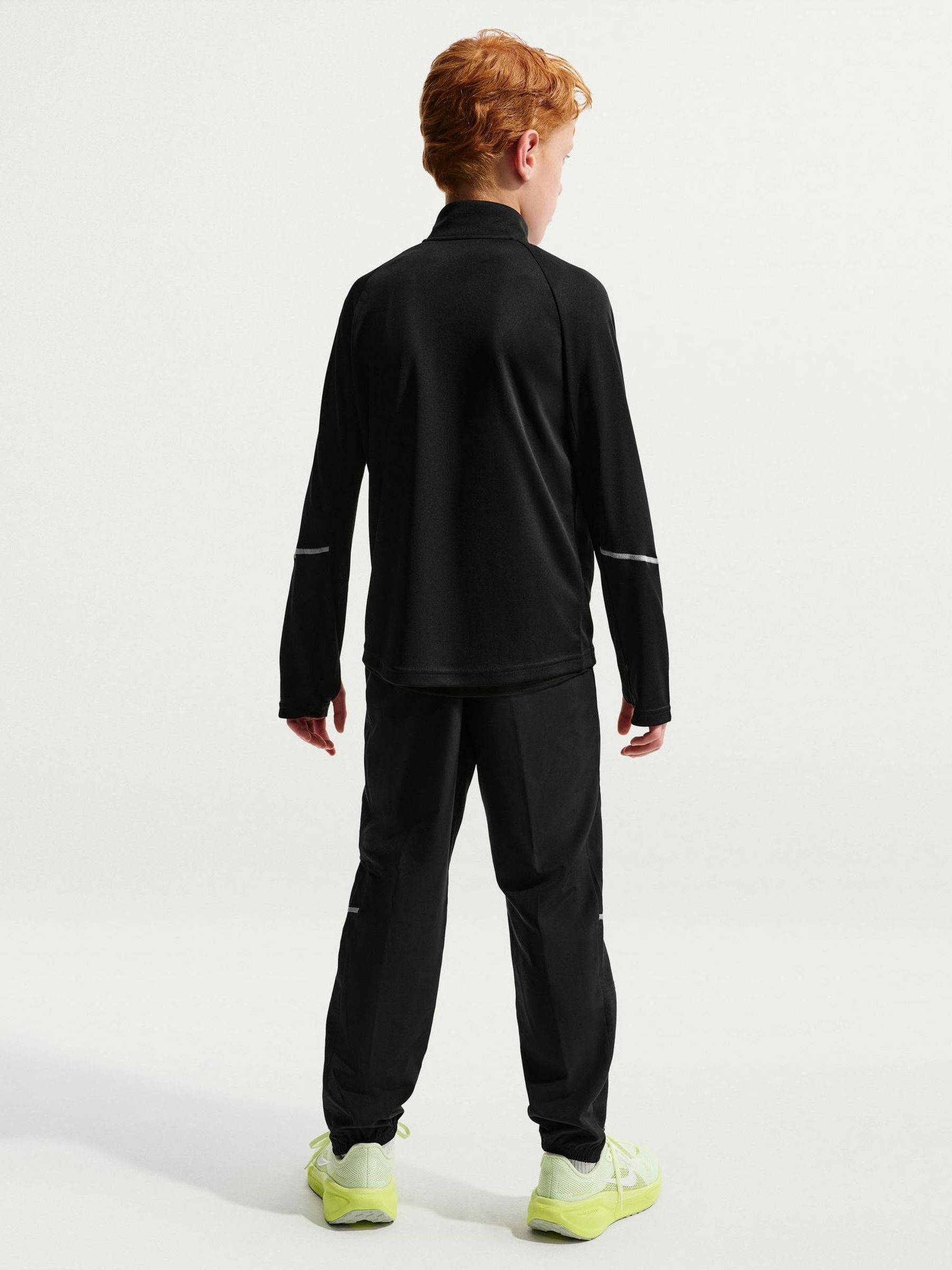 Buy Nike Black Dri-FIT Miler Woven Joggers from the Next UK online