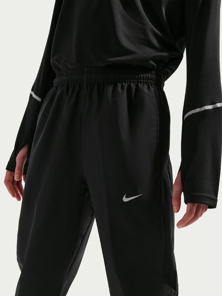 Nike Black Dri-FIT Miler Woven Joggers - Image 5 of 5