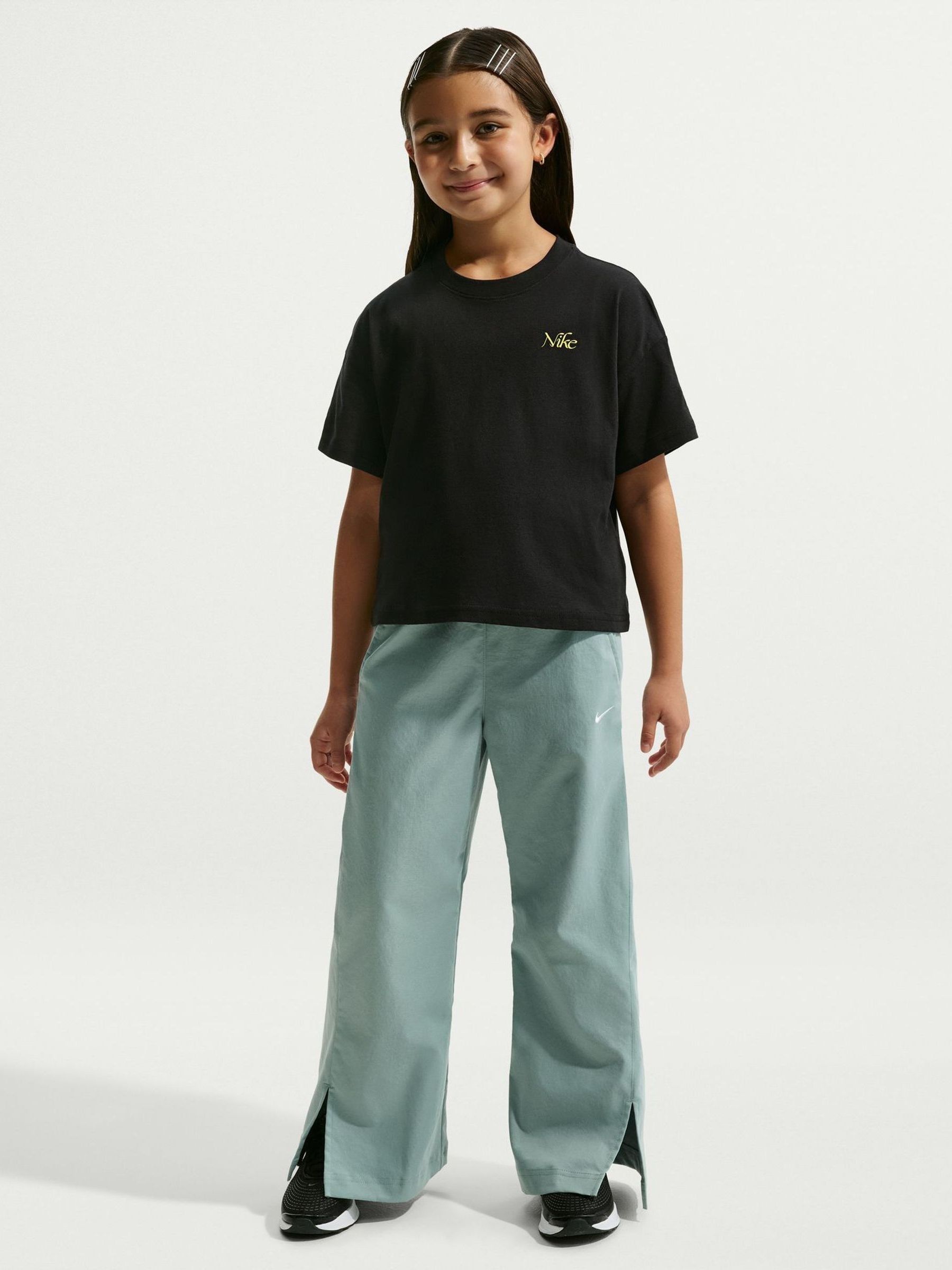 nike black floral shirt