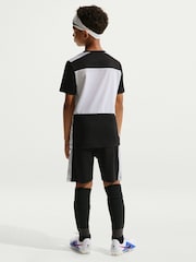Nike Black/White Dri-Fit Academy Training Shorts - Image 2 of 7