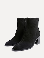Preto - Linzi Orlando Block Heeled Ankle Boots - Imagem 6 de 7