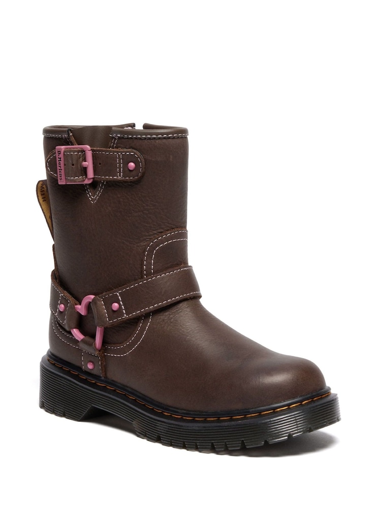 Dr. Martens Brown Genaya J Wyoming Shoes - Image 1 of 4 Dr. Martens Brown Genaya J Wyoming Shoes - Image 1 of 4