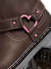 Dr. Martens Brown Genaya J Wyoming Shoes - Image 4 of 4