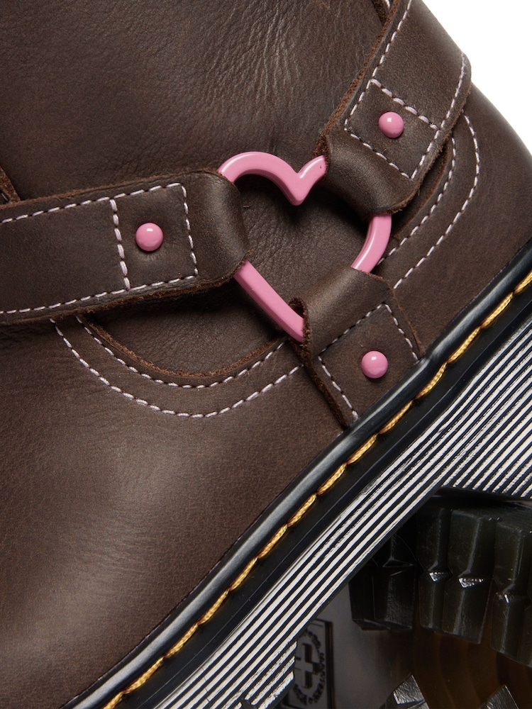 Dr. Martens Brown Genaya J Wyoming Shoes - Image 4 of 4
