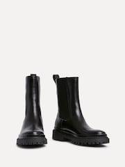 Linzi Black Command Chunky Sole Chelsea Boots - Image 5 of 6