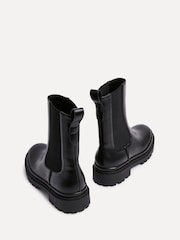 Linzi Black Command Chunky Sole Chelsea Boots - Image 6 of 6