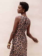 Ro&Zo Leopard Print Midi Dress - Bild 4 von 5