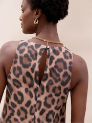 Ro&Zo Leopard Print Midi Dress - Bild 5 von 5