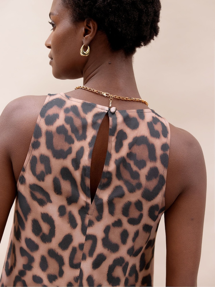 Ro&Zo Leopard Print Midi Dress - Bild 5 von 5