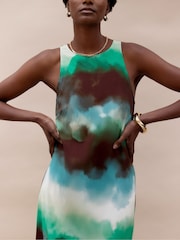 Ro&Zo Watercolour Print Midi Dress - Bild 3 von 5