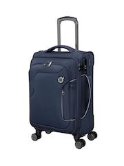 IT Luggage Blue Teleported Cabin Suitcase - Image 2 of 12