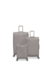 IT Luggage Grey Lustrous Luxe Moon Rock Set - Image 1 of 10