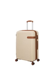 IT Luggage Medium Cream Clarify Suitcase - Image 5 of 8