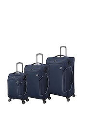 IT Luggage Blue Teleported Suitcase Set - Image 1 of 12