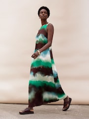 Ro&Zo Watercolour Print Midi Dress - Bild 2 von 5