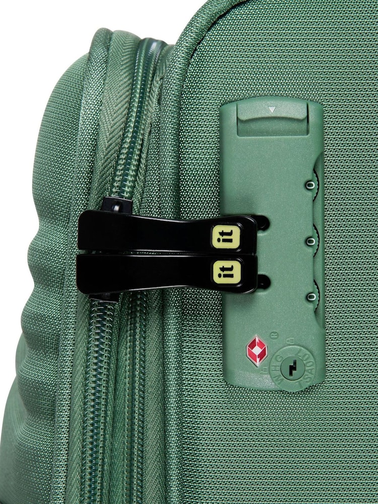 IT Luggage Medium Green Circulator Suitcase - Image 8 of 8