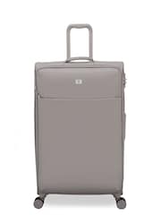 IT Luggage Large Grey Lustrous Luxe Moon Rock Suitcase - Image 1 of 8