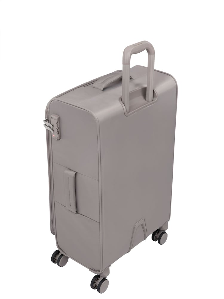 IT Luggage Large Grey Lustrous Luxe Moon Rock Suitcase - Image 2 of 8