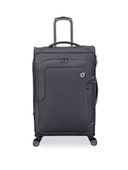 Grau - IT Luggage Medium Grey Teleported Suitcase - Bild 1 von 12