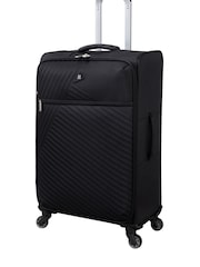 IT Luggage Medium Decisive Black Suitcase - Image 2 of 9