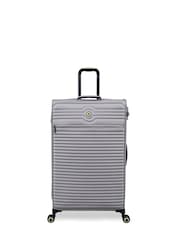 IT Luggage Large Grey Circulator Suitcase - Image 1 of 8