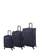 IT Luggage Blue Circulator Suitcase Set 3 Piece - Image 3 of 12