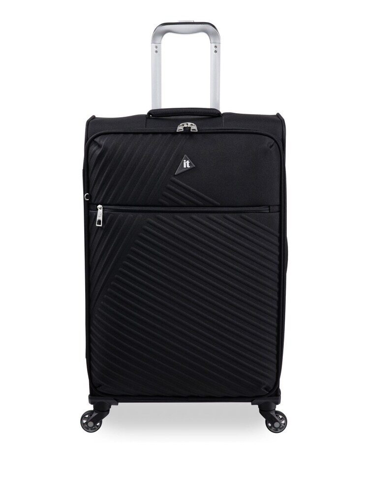 IT Luggage Decisive Black Suitcase Set 3 Piece - Image 2 of 9