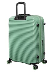 IT Luggage Medium Green Traversed Hedge Suitcase - Image 5 of 8