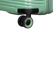 IT Luggage Medium Green Traversed Hedge Suitcase - Image 8 of 8