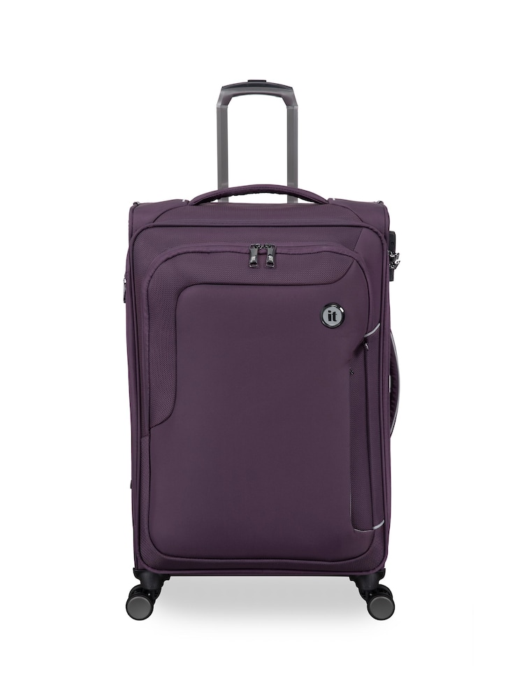 IT Luggage Medium Purple Teleported Suitcase - Image 1 of 12