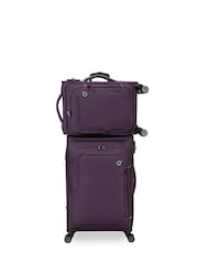 IT Luggage Medium Purple Teleported Suitcase - Image 6 of 12