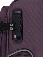 IT Luggage Medium Purple Teleported Suitcase - Image 9 of 12