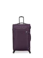 IT Luggage Large Purple Teleported Suitcase - Image 1 of 12