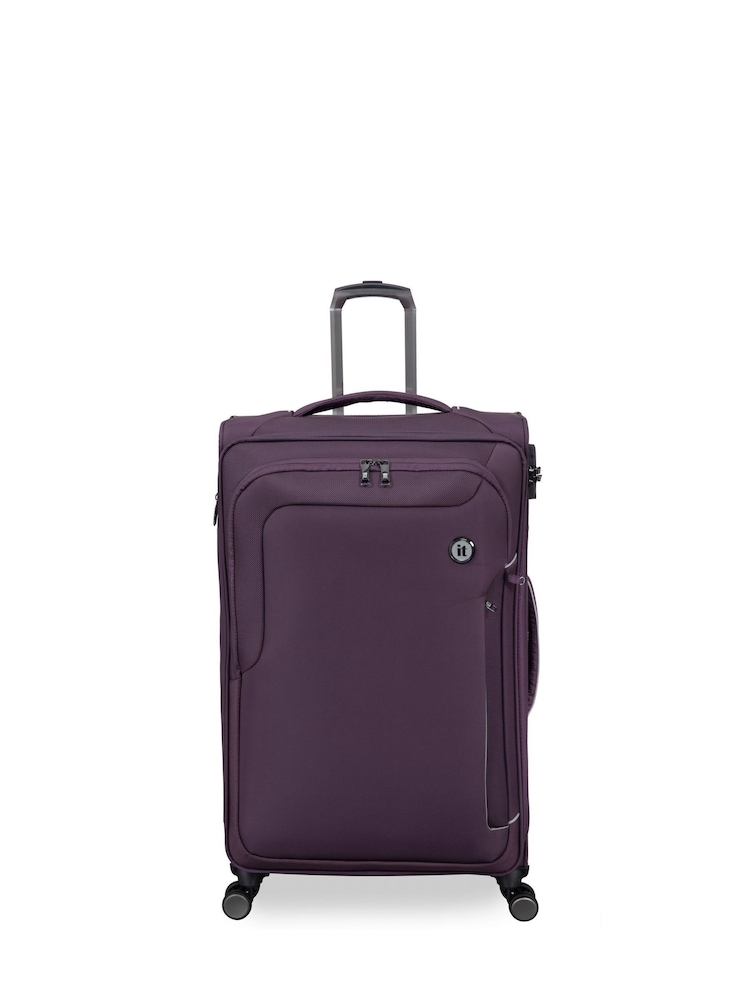 IT Luggage Large Purple Teleported Suitcase - Image 1 of 12
