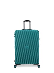 IT Luggage Large Green Pleating Suitcase - Image 2 of 8