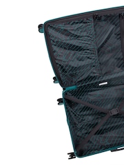 IT Luggage Large Green Pleating Suitcase - Image 6 of 8