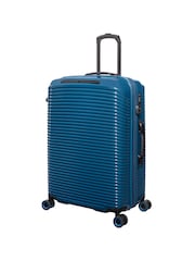 IT Luggage Medium Blue Traversed Deep Dive Suitcase - Image 3 of 8