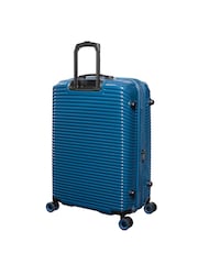 IT Luggage Medium Blue Traversed Deep Dive Suitcase - Image 4 of 8