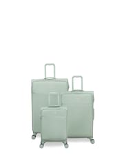 IT Luggage Green Lustrous Luxe Desert Luggage Set 3 Piece - Image 2 of 9