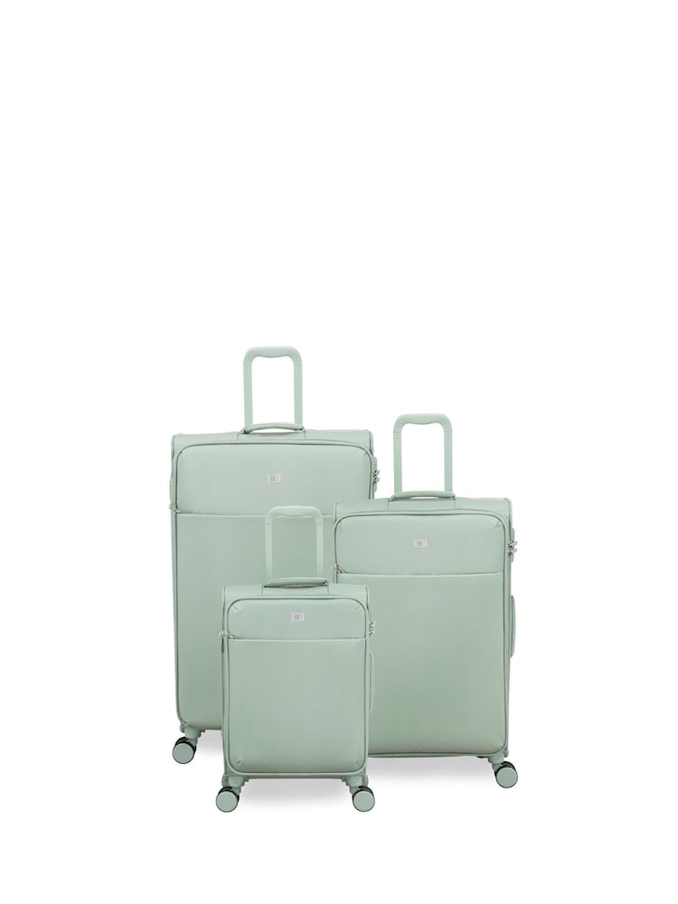 IT Luggage Green Lustrous Luxe Desert Luggage Set 3 Piece - Image 2 of 9