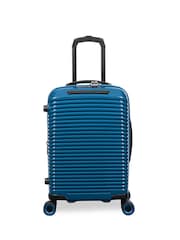 IT Luggage Blue Traversed Deep Dive Cabin Suitcase - Image 1 of 8
