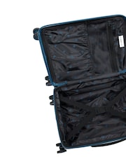 IT Luggage Blue Traversed Deep Dive Cabin Suitcase - Image 6 of 8