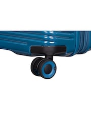 IT Luggage Blue Traversed Deep Dive Cabin Suitcase - Image 7 of 8